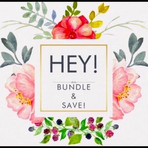 Bundle 3 of my items and get 10% off ❤️